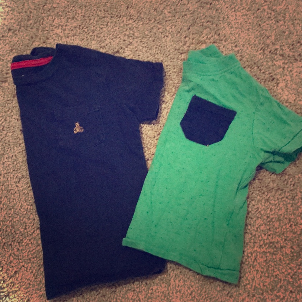 2 18 mo short sleeve shirts